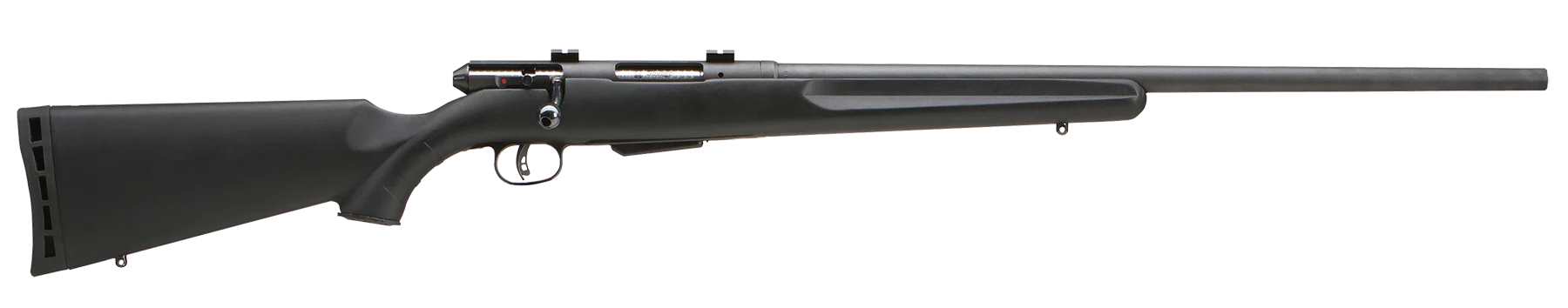 Savage 25 Walking Varminter Bolt Action Rifle 19740, 17 Hornet, 22", Synthetic Stock, Black Finish, 4 Rd