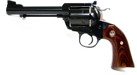 Ruger Bisley Flattop Revolver 5235, 44 Special, 5.5 in, Rosewood Grip, Blue Finish, 6 Rd