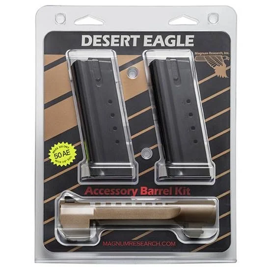 Magnum Research Desert Eagle .50 AE Conversion Kit 6" with Brake Burnt Bronze Cerakote w/ 2x 7 Rd Mags 1:19 Twist - BMCP506BBIMB