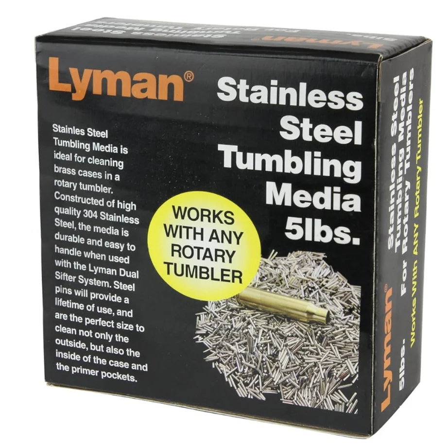 Rotary Case Stainless Steel Media 5lbs - 7631375
