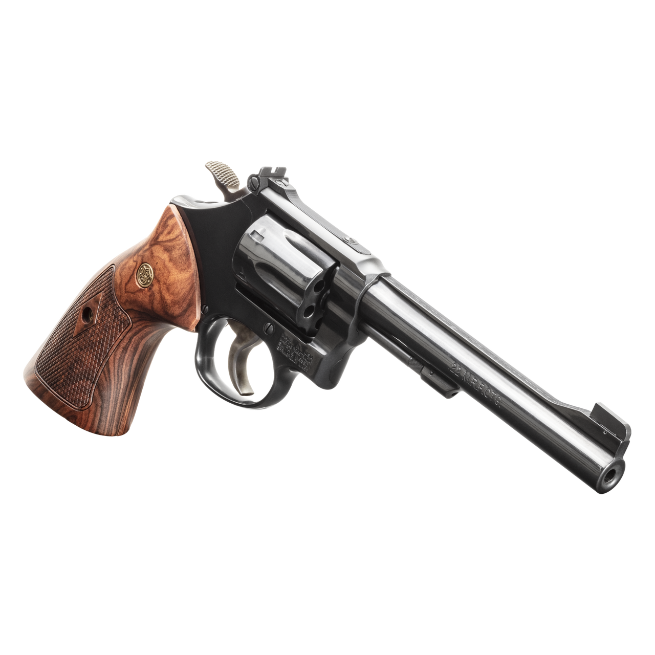 Smith & Wesson 48 22MAG BL/WD 6RD 6" AS # 150718 22 Magnum - 150718
