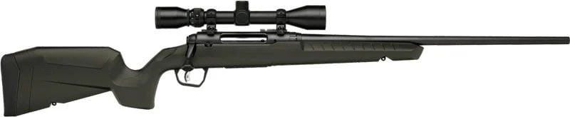Savage Arms Axis 2 XP 223 Rem 4+1 22", Fixed OD Green Synthetic Stock, Right Hand, Boresighted 3-9x40 - 32149