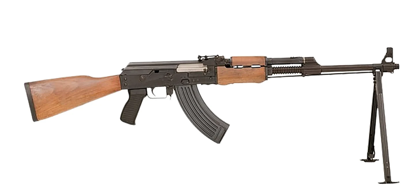 Zastava M72 RPK Rifle 7.62x39 21" Ribbed Barrel Wood Furniture 30Round - ZR72762W