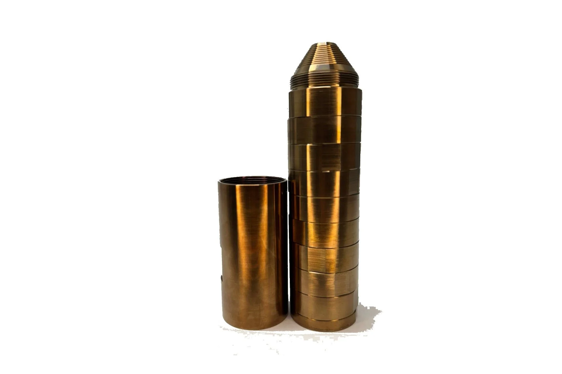 Tuna Cans 30 Cal Stainless Steel Silencer L (9 Baffle) - 850082202256
