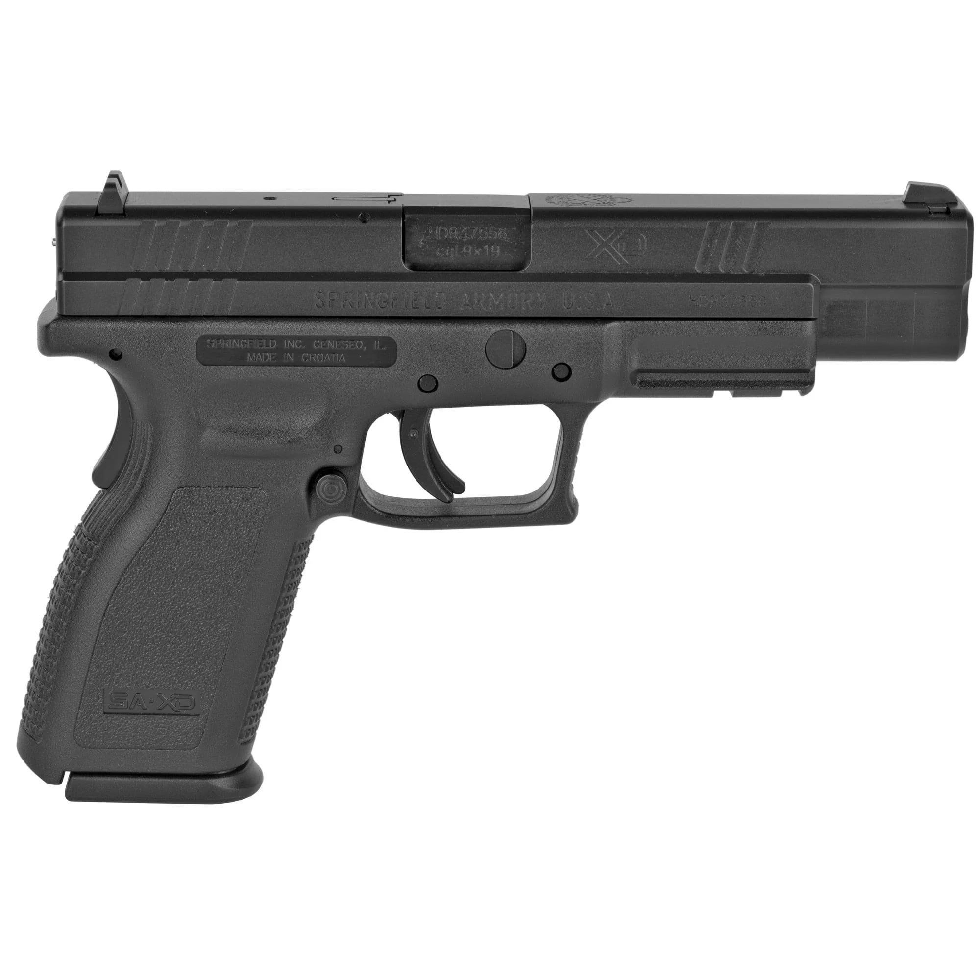 Springfield XD 5" 9MM 10Rd Full Size Semi-Auto Pistol - Black - XD9401