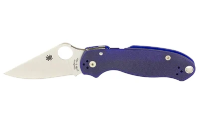 Spyderco Para 3 2.95″ CPM S110V Dark Blue G-10 Folding Knife