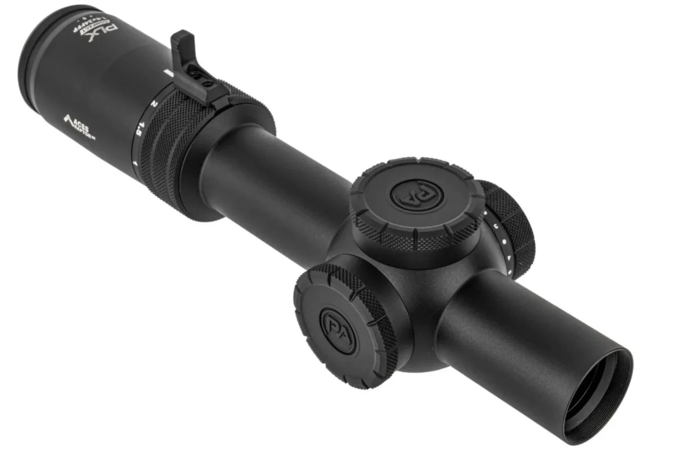 Primary Arms Compact PLx-1-8x24mm FFP RDB Rifle Scope - Illuminated ACSS Griffin MIL M8 Reticle - Gen II - PA-PLXC-1-8X24F-RDB-GRIF-MIL-G2