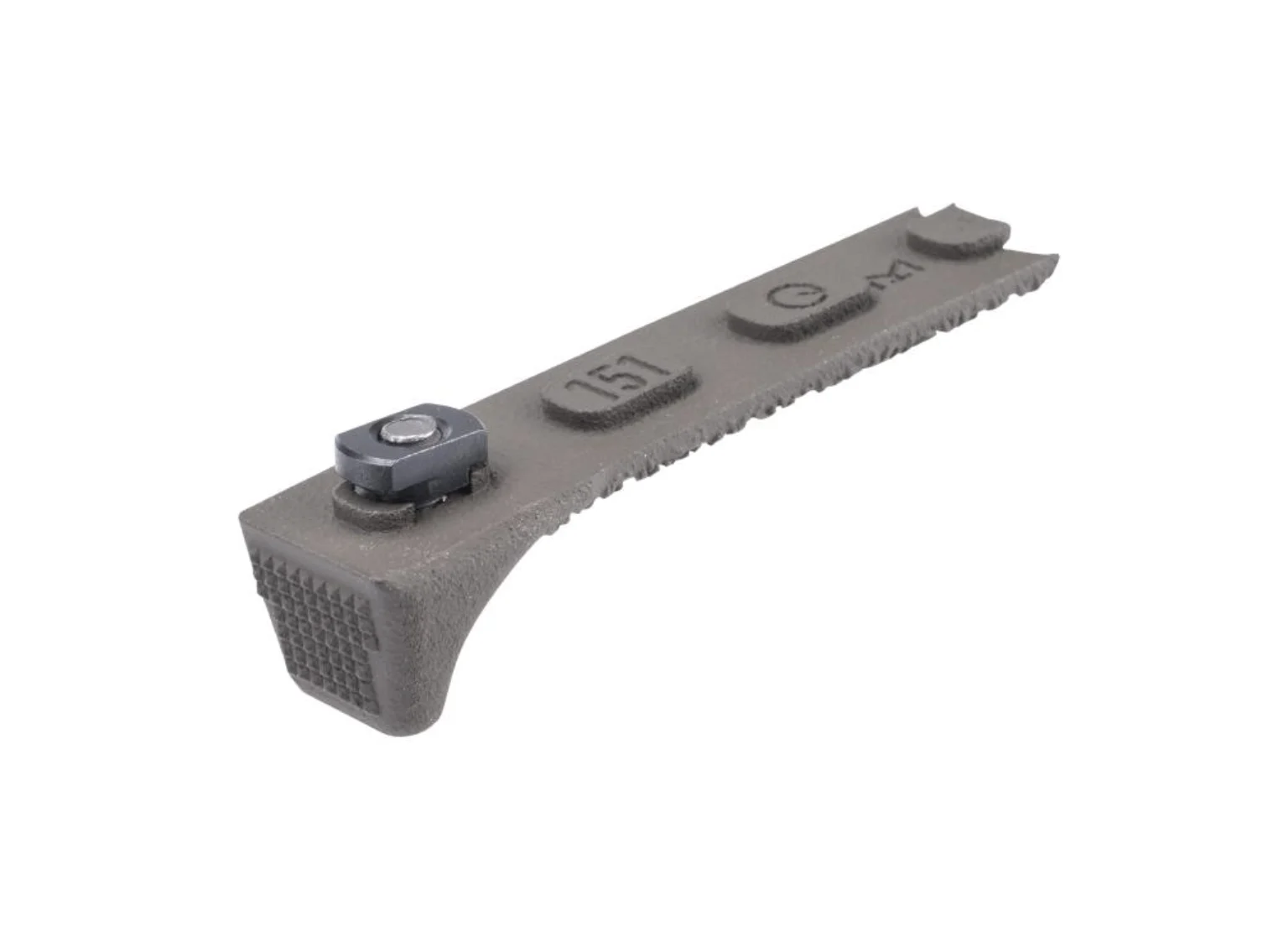 Emissary Development Integrated Rail Panel Flat w/ Forward Stop ODG Cerakote - EMIRP-FLT-B-ODG