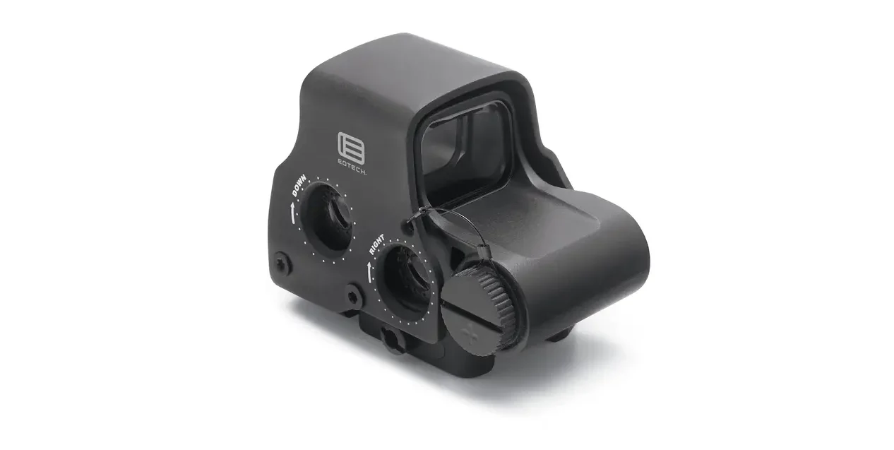 EOTech HWS EXPS 3 Circle Red Dot Sight, 4-Dot Reticle, w/Standard, Black, EXPS3-4 - EXPS3-4