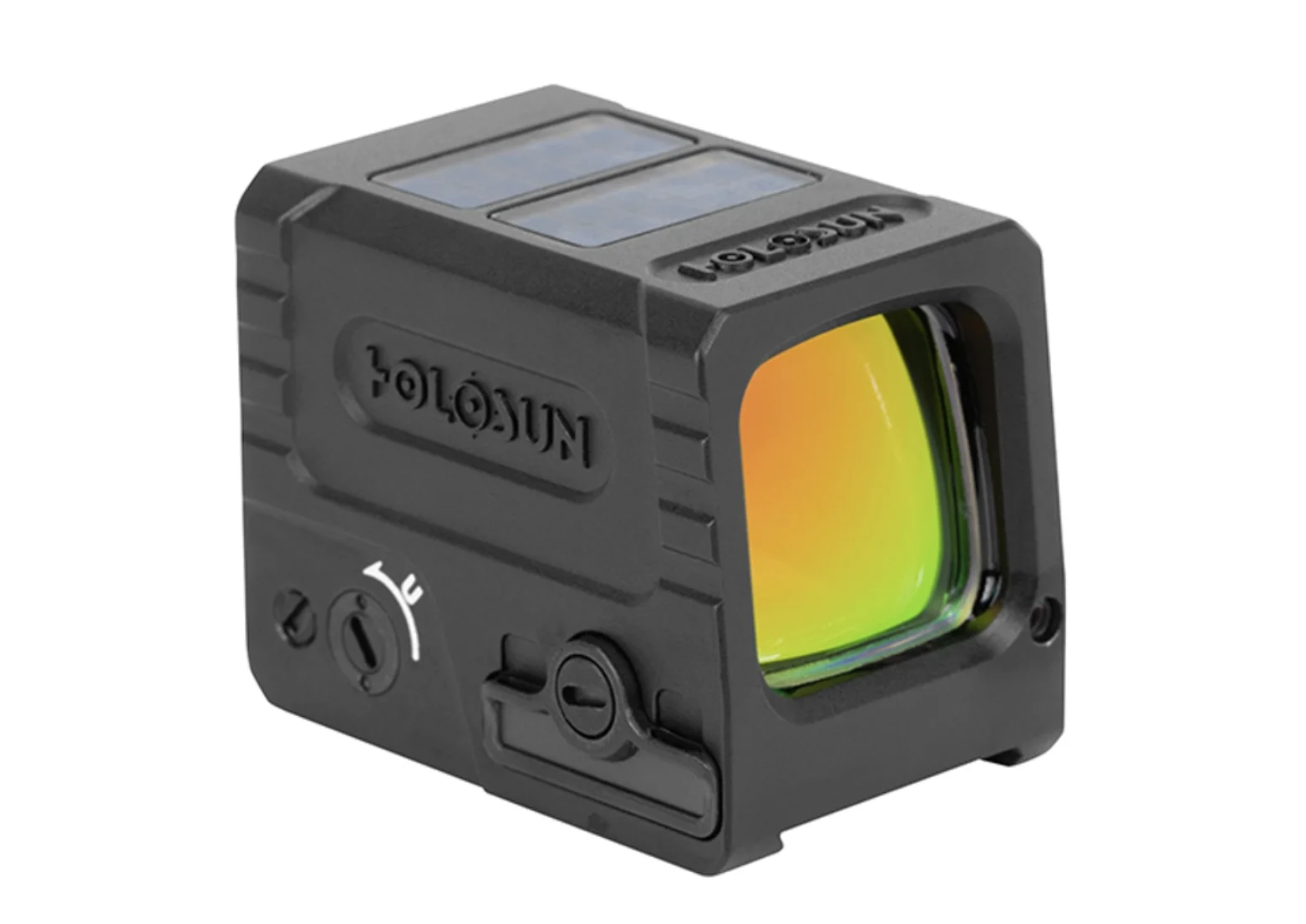 Holosun AEMS MICRO Multi Reticle Enclosed Pistol Gold Dot Sight - AEMS-MICRO-GD