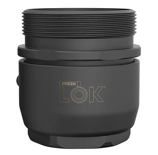 Breek Arms Breek-LOK 3QD Quick Detach Suppressor Mount HUB Assembly - Titanium - BRK4300