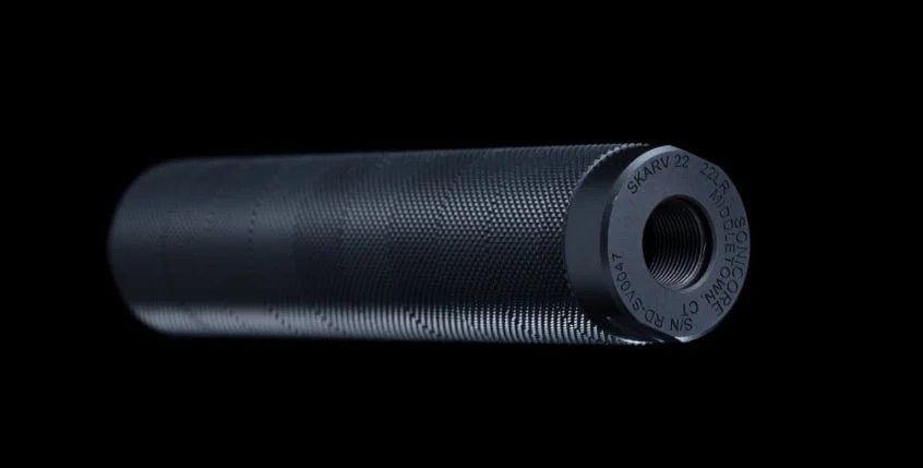 SONICORE Skarv 22 - 22LR 1/2-28 Direct Thread Suppressor - Black - 50‑1005