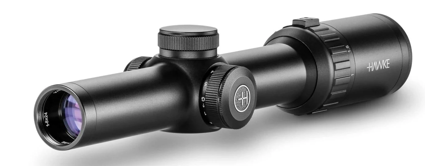 Hawke Optics Vantage 30 WA IR - 1�8x24 - 5.56 Tactical 8x - 1/2 MOA - Low-Profilewith FREE 30mm Cantilever Mount (24135) - 14402