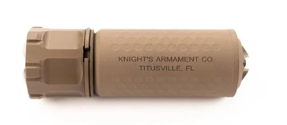 Knights Armament 5.56 MCQ-2 Suppressor Fde With QDC Flash Hider - 123993-FDE