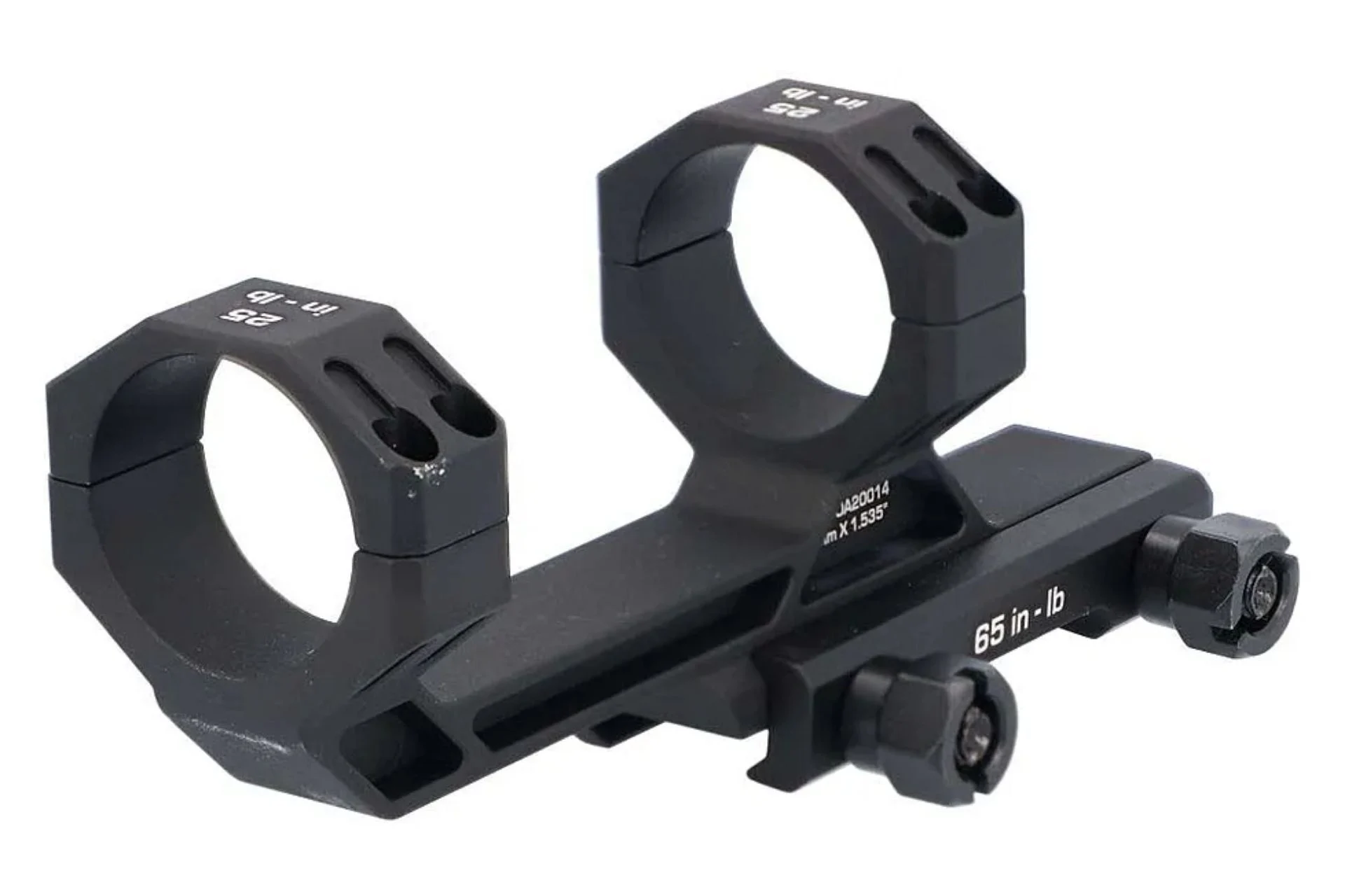 Sig Sauer Alpha-MSR Scope Mount 30mm 1.535 0 MOA 6061-T6 Black - SOA20014