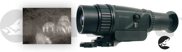 NiteHog Infrared Thermal Weapon Sight w/Reticle TUSKIR384, 384x288, 60mm, 2x, 4x, 6x