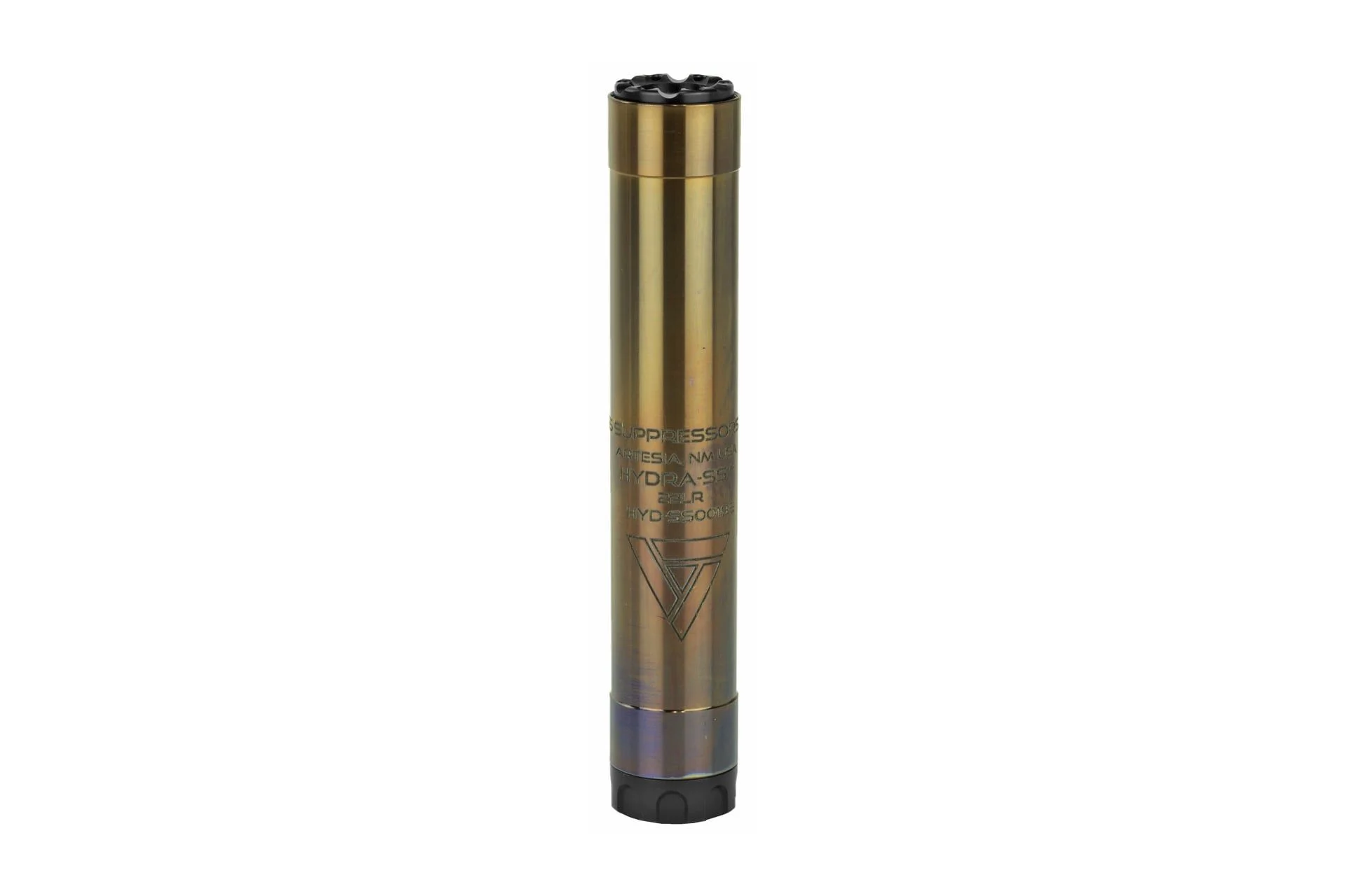 CGS Hydra-SS 22 LR/5.7x28mm Direct Thread Suppressor - 1/2x28 - HYDRASS