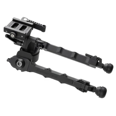 Accu-Tac PC-5 Arca Spec QD Bipod, 6061 T6 Aluminum, Black