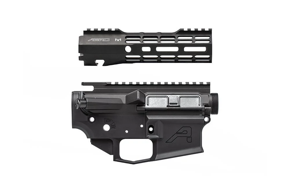Aero Precision M4E1 Builder Set w/ 7" ATLAS S-ONE M-LOK Handguard - Anodized Black - APCS100179S