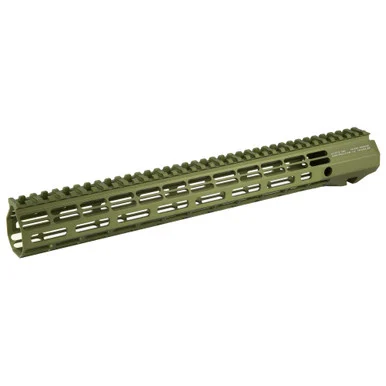 Aero Precision R-One M-LOK Handguard, 15" Size, Olive Drab Green, Anodized