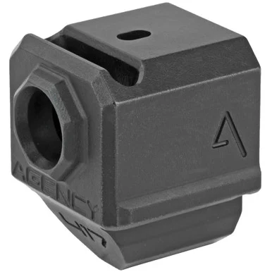 Agency Arms 417 Compensator, Fits Glock 17/19/34, Black Finish
