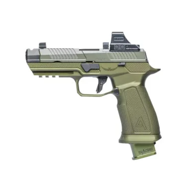 Agency Arms Sage P320 Build, 9MM, Compensated Barrel, Metal Frame & More, Flat Dark Earth
