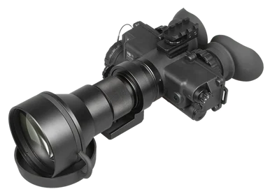 AGM Global Vision FoxBat-5 NL1 Night Vision Bi-Ocular, 5x Magnification, Black