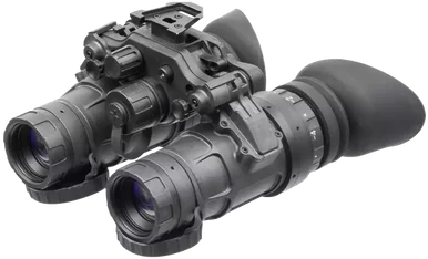AGM Global Vision UNVG Night Vision Goggles, 1X Magnification, 64-72 Ip/mm Resolution, Black