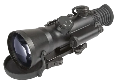 AGM Global Vision Wolverine-4 NL1, Night Vision Riflescope, Gen 2+ Level 1, Black