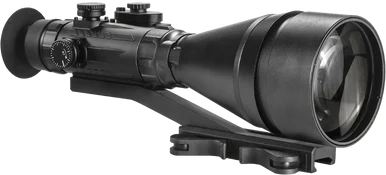 AGM Global Vision Wolverine Pro-6 NL1, Night Vision Riflescope, Matte Black, 6x 100mm, Gen 2+ Level 1, Illuminated Red Chevron w/Ballistic Drop Reticle