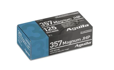 Aguila .357 Magnum JHP, 125GR, 50 Rounds