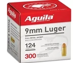 Aguila 9mm Ammo 124 Grain Full Metal Jacket - 1E092108