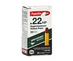 Aguila Supermaximum 22 Long Rifle Ammo 30 Grain Copper Plated Hollow Point - 1B220297