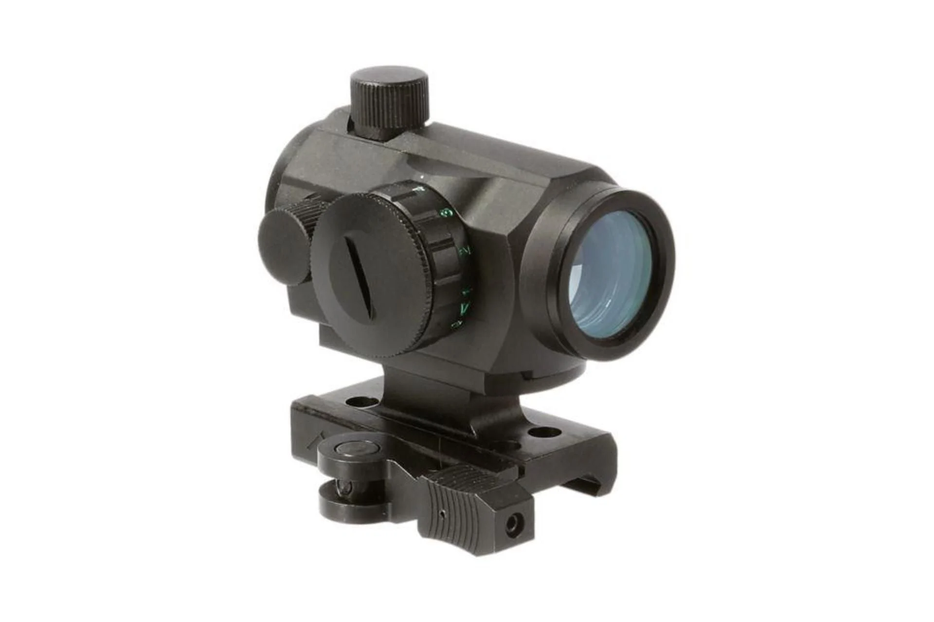 Aim Sports 1X20MM Dual Illuminated Micro Dot Sight W/ QD Absolute Co-Witness Riser - RQDT125-A