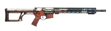 Alex Pro Firearms Texas Edition, 6.8 SPC, 18.00" Barrel, 24 Rds, Cerakote