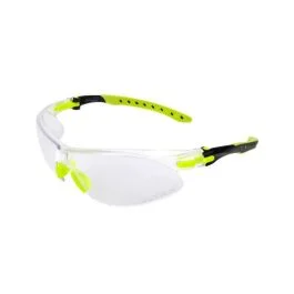 Allen ULTRX Keen Safety Glasses, Lime Green Frame (Youth)