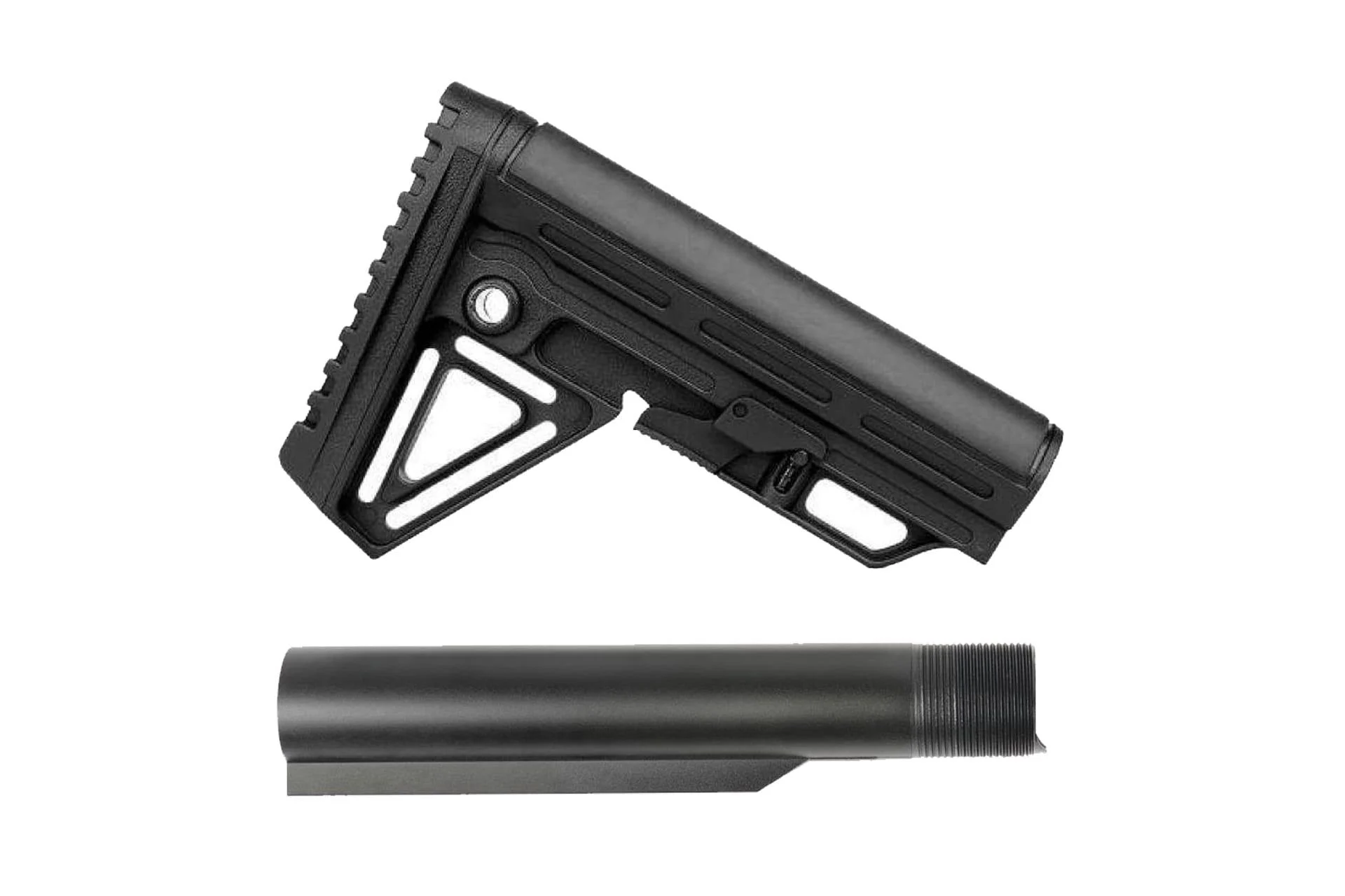 Trinity Force Alpha Stock - Black W/ Buffer Tube - TBA03-PT