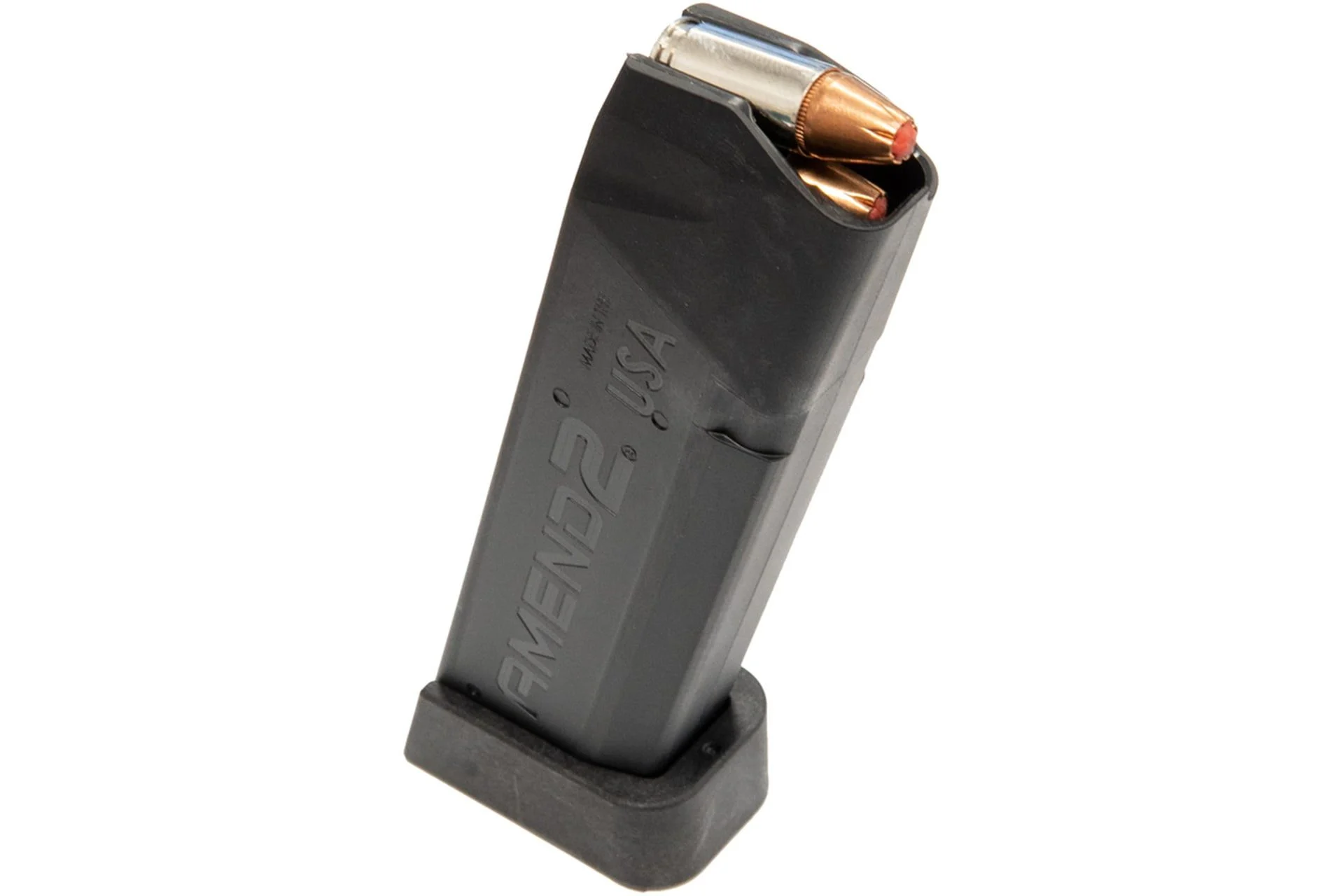 Amend2 A2-17 GLOCK G17 9mm Luger Mod-2 Black 18-Round Magazine - A2GLOCK17BLK