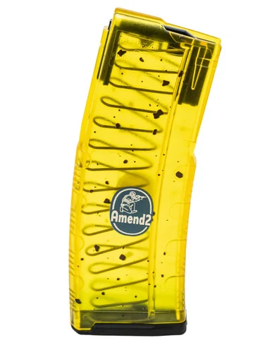 Amend2 MOD-C Magazine, 5.56 NATO, 30 Rds, Translucent Yellow Banana