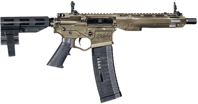 American Tactical Inc Alpha Maxx, 300 Blackout, 7.50" Barrel, 60+1 Rds, Flat Dark Earth
