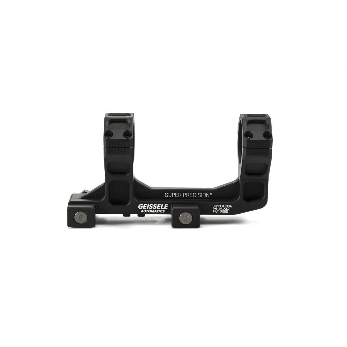 Geissele Super Precision 30mm Scope Mount - Black - 05-542B