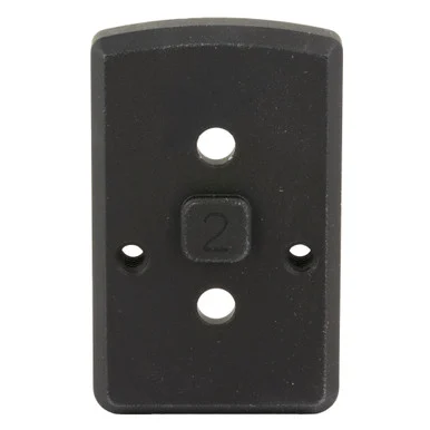 Arisaka Defense Offset Optic Plate 2, Standard Height, Black