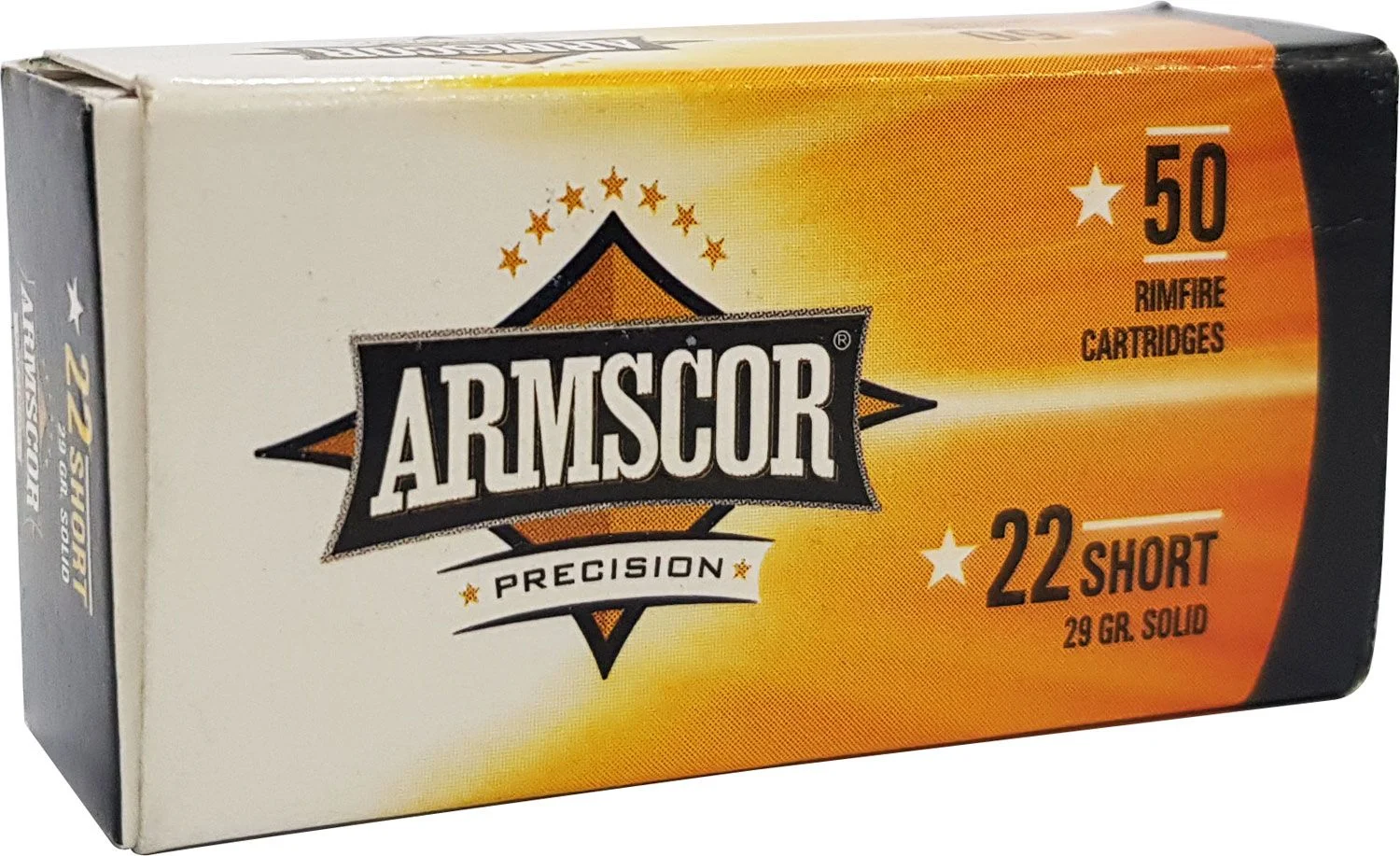 Armscor 50415 Precision 22 Short 29 gr 1080 fps Solid Point Rimfire Ammo - 50 Rounds - 113191
