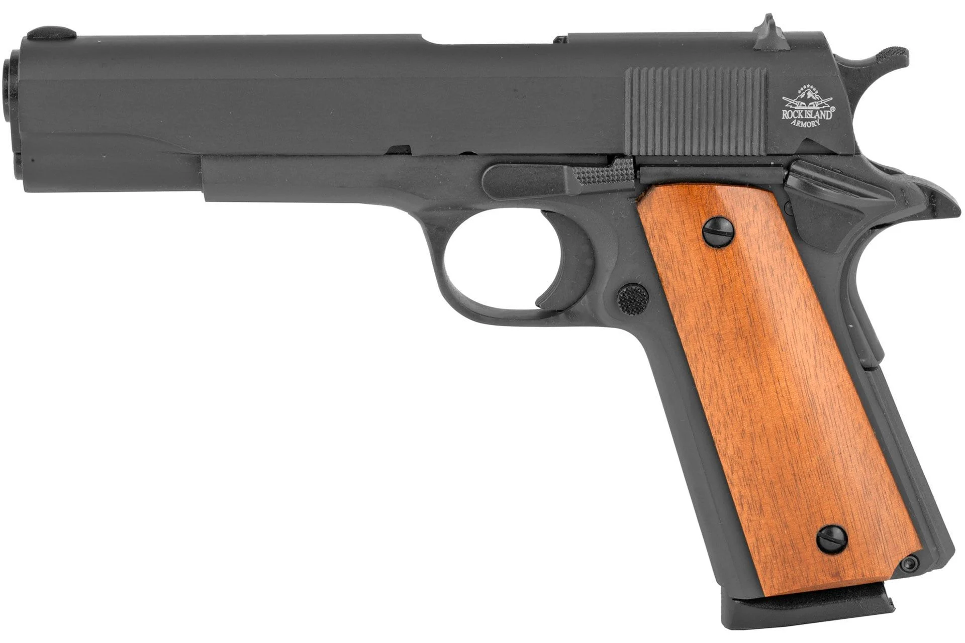 Armscor Rock Island 5" 45ACP 8Rd Full Size Semi-Auto 1911 Pistol - Black - 51421