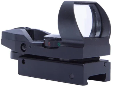 ATI DUO SIGHT, Red/Green Dot, 1X Power, Black