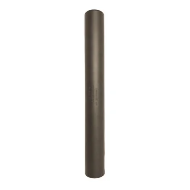 AWC Silencers Turbodyne, .50 Cal, 15.7" Barrel, Stainless Steel, Black
