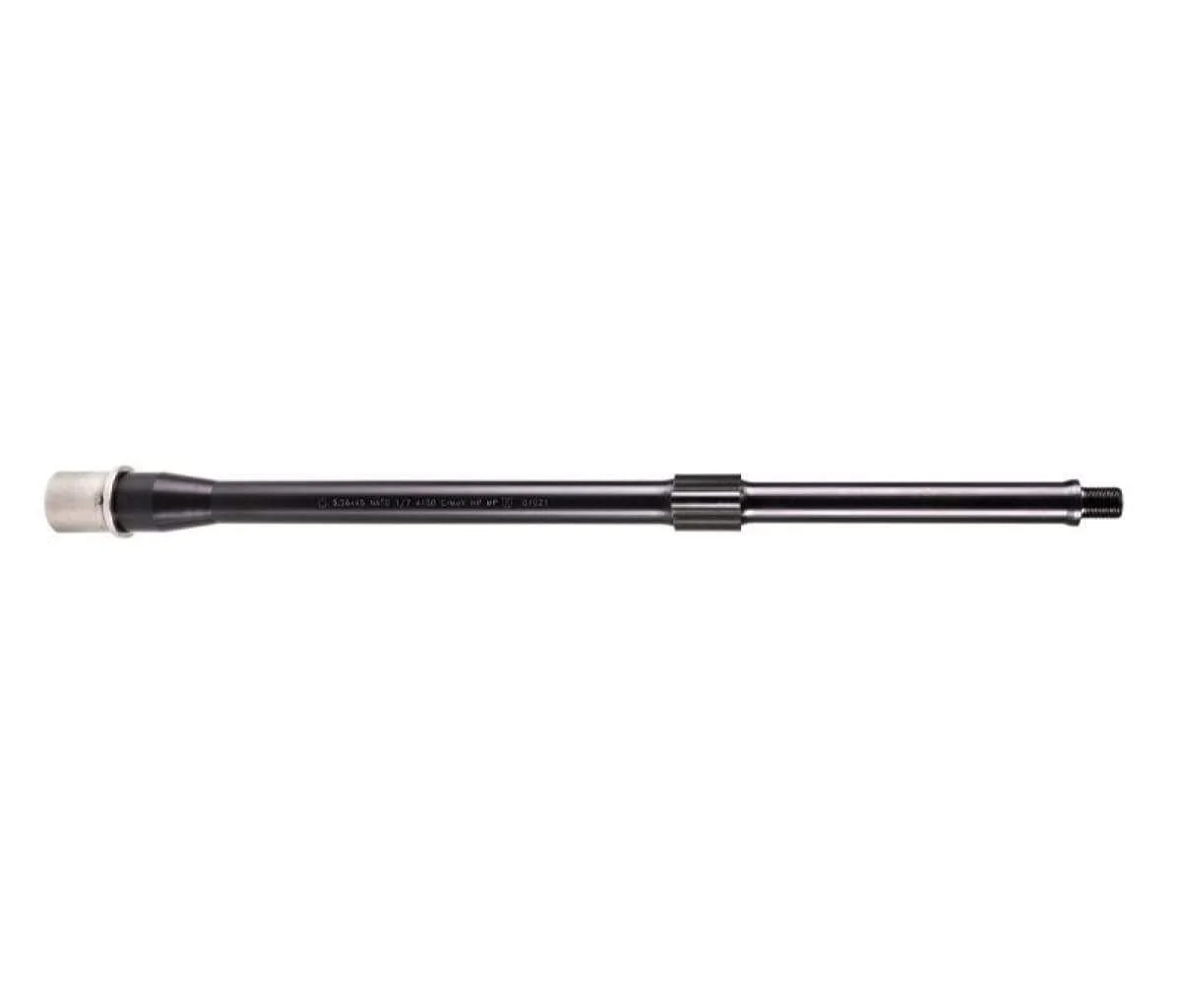 Ballistic Advantage 16" 5.56 BA Hanson Midlength Performance Series Barrel w/ Pinned .750 Lo Pro Gas Block 1:7 Twist - BABL556013F