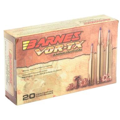 Barnes VOR-TX, 300 RUM, 165gr TTSX, 20 Rds, Brass