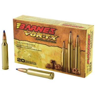 Barnes VOR-TX, 7MM Remington Magnum, 140 Gr TTSX, 20 Rds, Lead Free