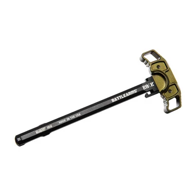 Battle Arms Development RACK Charging Handle, Ambidextrous Operation, Olive Drab Green